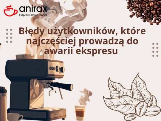 Błędy użytkowników ekspresu