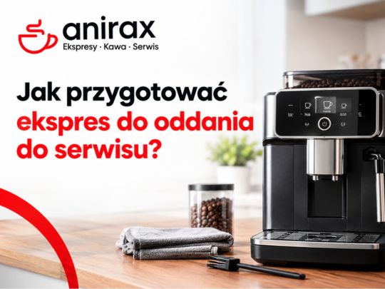 Jak przygotować ekspres do oddania do serwisu