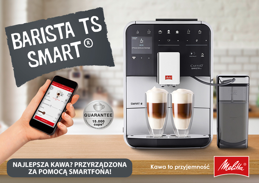 Melitta Barista TS Srebrny